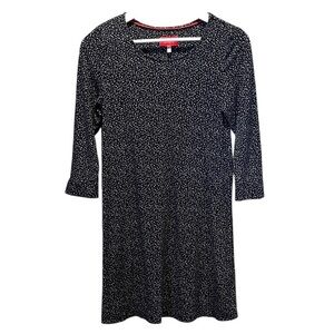 Joules Women’s Hayden Round Neck Jersey Tunic Dress in Navy Star Size 4 Navy